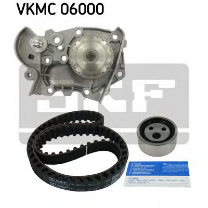 VKMC 06000 SKF - Насос охолоджуючої рідини + комплект зубчатого ремня